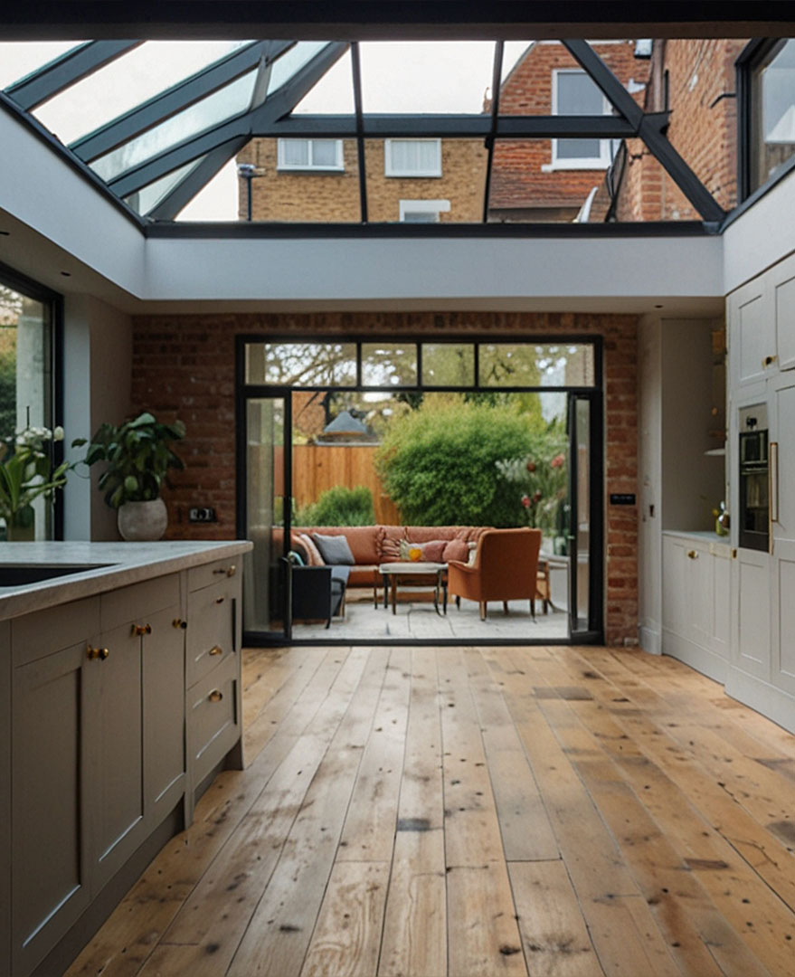 Kitchen rear-renovation